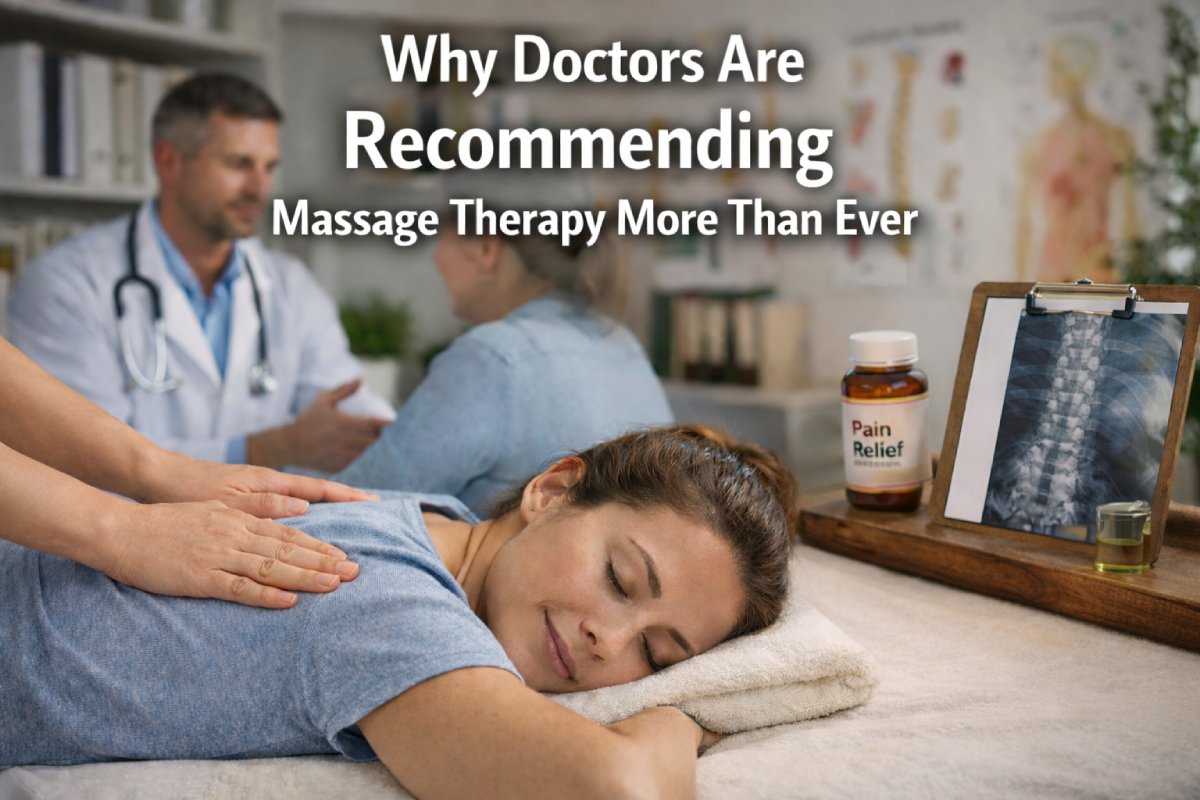 Why Doctors Are Recommending Massage Therapy More Than Ever